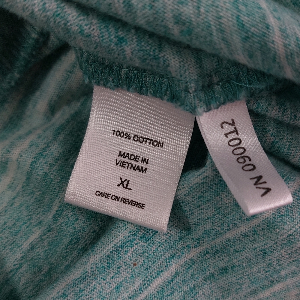 NY&C - Teal Button-Up Blouse - Picture 5 of 7